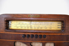 画像をギャラリービューアに読み込む, 職人手作りの木製 1939 ～ 40 年 Philco モデル 40-145 真空管 AM ラジオ、プッシュボタン付き。素晴らしいですね！非常に良い状態！