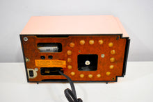 Load image into Gallery viewer, Mamie Pink 1956 Airline Model GRX-1651A AM Bakelite Vacuum Tube Radio Sounds Great!