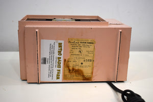 メイミー ピンク 1956 エアラインモデル GRX-1651A AM ベークライト真空管ラジオのサウンドは素晴らしいです。