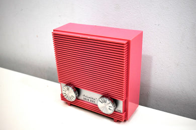 Barbie Dream House Pink 1965 Juliette Model RS-61 Solid State AM Radio OMG Like For Sure Totally!