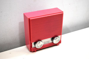 Barbie Dream House Pink 1965 Juliette Model RS-61 Solid State AM Radio OMG Like For Sure Totally!