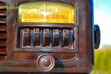 Load image into Gallery viewer, SOLD! - Feb 19, 2016 - ART DECO 1940 AIRLINE Model 04BR-513 AM Brown Swirly Marbled Bakelite Tube Radio Totally Restored! - [product_type} - Airline - Retro Radio Farm