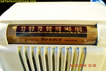 Charger l&#39;image dans la galerie, SOLD! - Oct 29, 2016 - CLASSIC 1947 Ivory Bendix Aviation Model 526A Bakelite AM Tube AM Radio Totally Restored! - [product_type} - Bendix Aviation - Retro Radio Farm