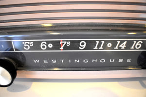 Bluetooth Ready To Go - Mochachino 1959 Westinghouse Model H-675T5 AM Vacuum Tube Radio Excellent Condition Works Great!