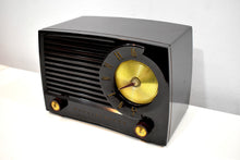 画像をギャラリービューアに読み込む, クラシック ブラウン ベークライト ミッドセンチュリー 1953 ウェスティングハウス モデル H382T5 AM 真空管ラジオはチャンピオンのように聞こえます。