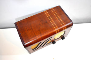 Golden Age Vintage Wood 1939 Philco Model 39-6C AM Radio Sounds Great Hardwood Cabinet Sounds Wonderful!