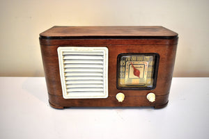 Bluetooth Ready To Go - Artisan Handcrafted Wood 1941 Motorola Model 51X19 Vacuum Tube AM Radio Works Great!