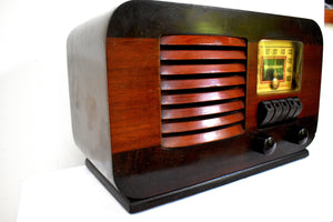 Wood Beauty 1940 Westinghouse WR-179 AM Tube Retro Radio Very Sweet Sounding!